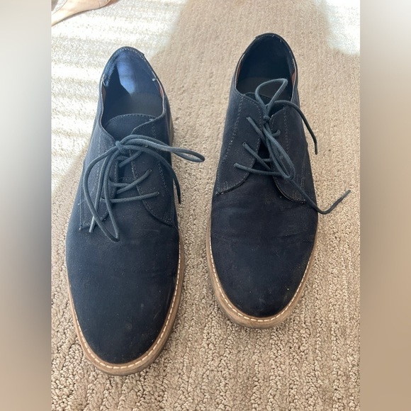 H&M - mens blue dress shoes size 42 - Picture 2 of 5